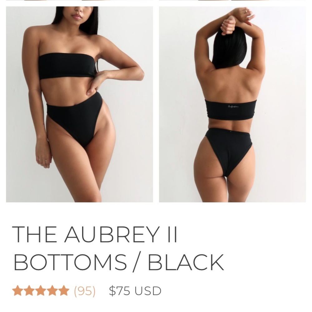 NWOT 437 Aubrey II Black Bottoms